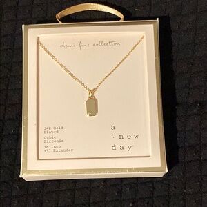 A New Day Gold Plated Necklace